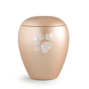 Swarovski-Pfote apricot