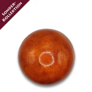 Tierurne Kugel, orange, wetterfest