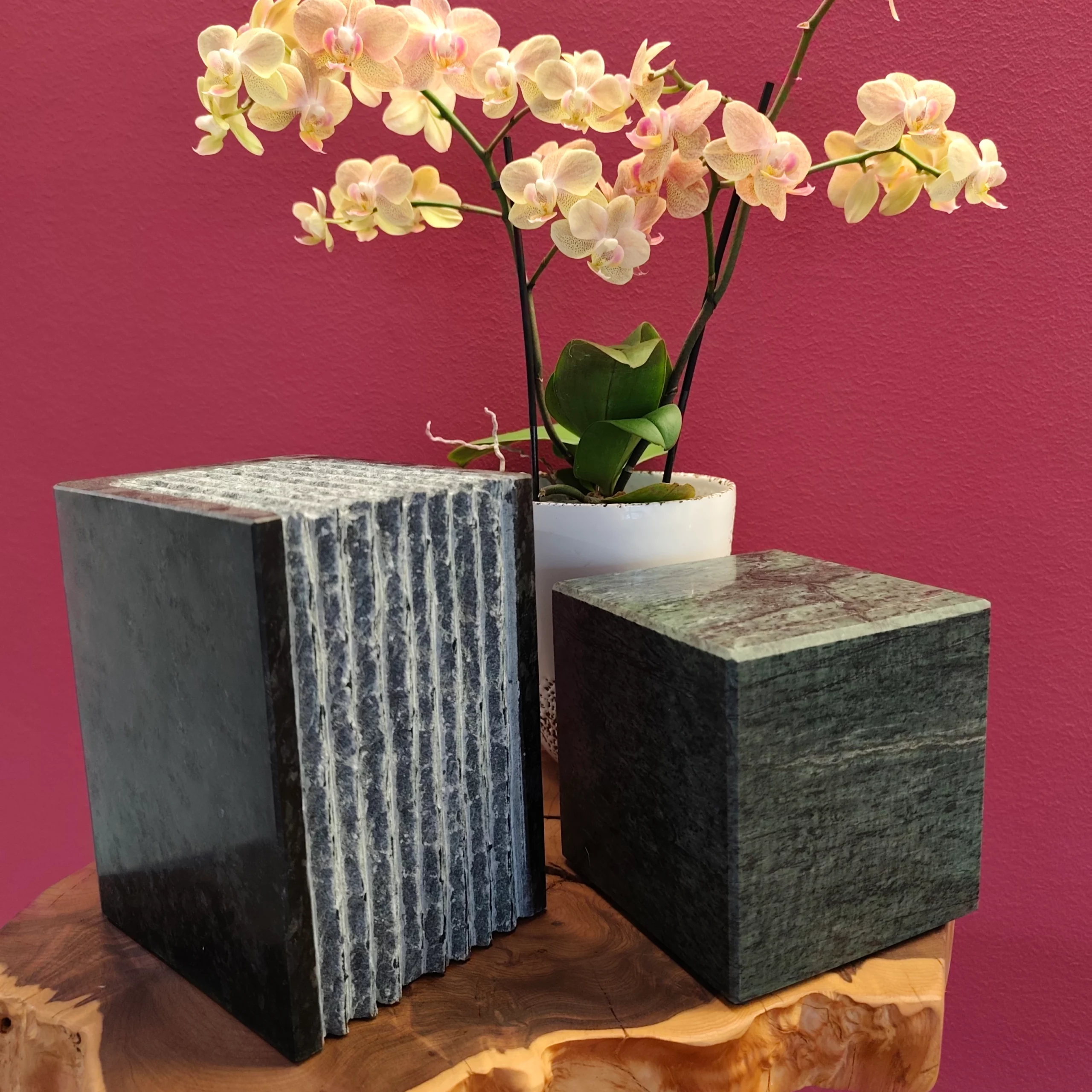 Cube Buch 2 Tierurne aus Stein